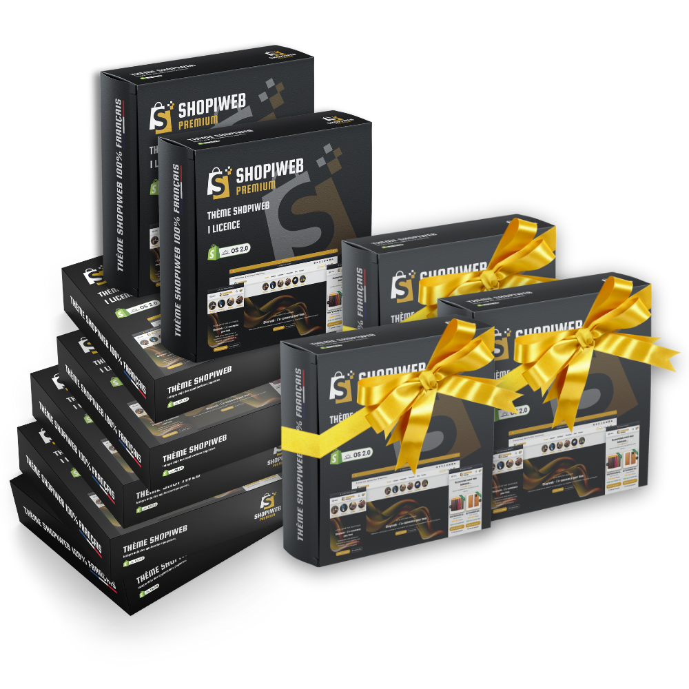 Thème Shopiweb Premium – 10 Licences