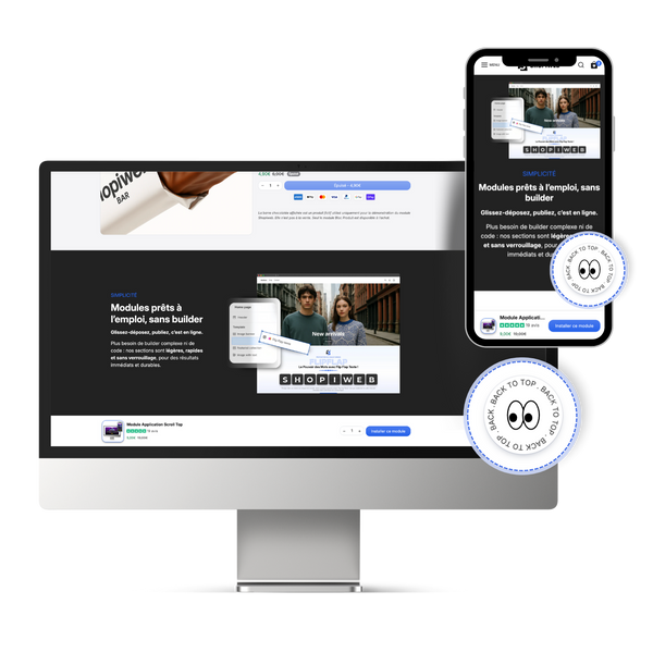 Module Application Scroll Top