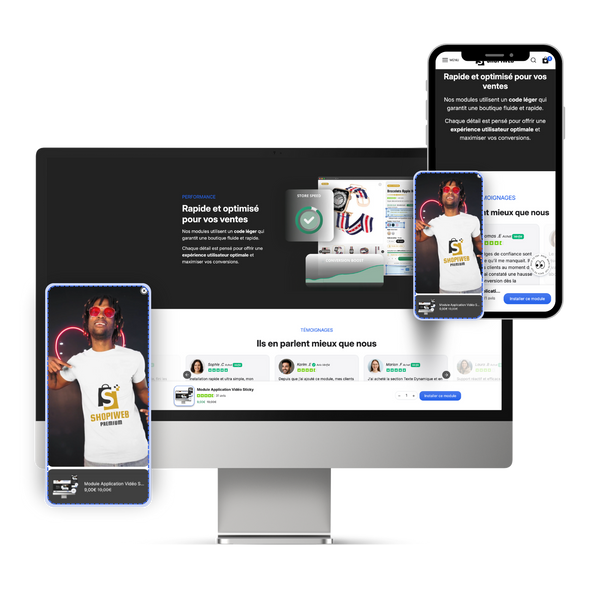Module Application Vidéo Sticky