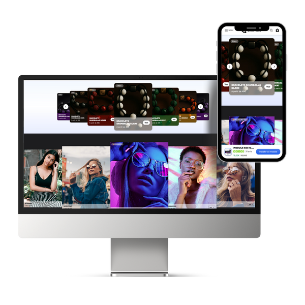 Module Section Carte Slider